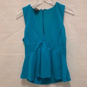 Bebe peplum tank